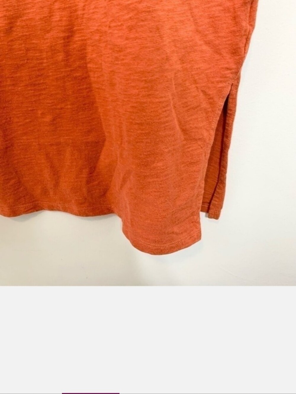 NEW Universal Thread T-Shirt Dress Women XXL Rust Ruffle Shoulder Midi - Picture 5 of 10